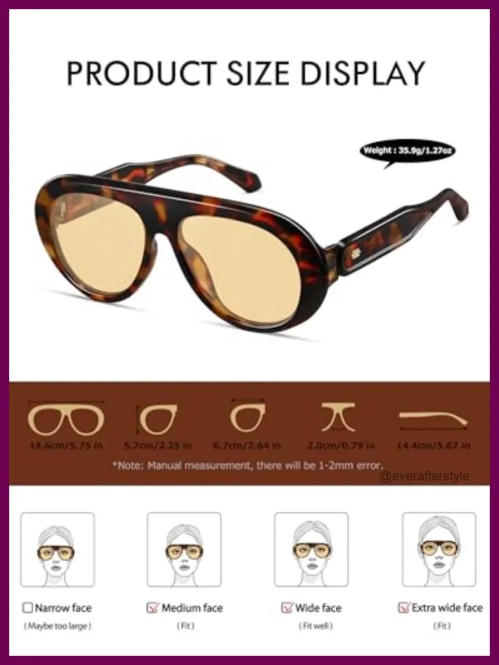 Oversized Polarized Aviator Sunglasses for Women Retro 70s Shield Style UV400